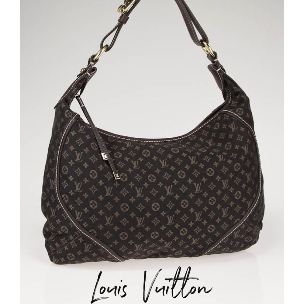 Louis Vuitton Mini Lin Manon MM Ebene